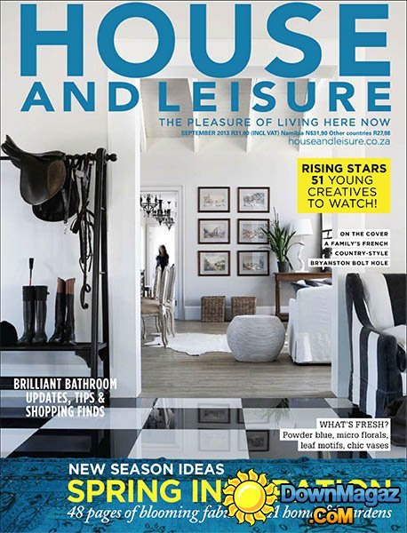 House and Leisure - September 2013 House and Leisure - September 2013