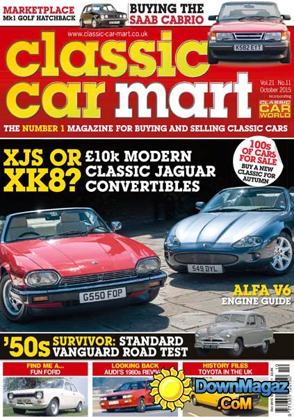 Classic Car Mart UK - October 2015