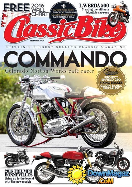 Classic Bike UK - December 2015 Classic Bike UK - December 2015