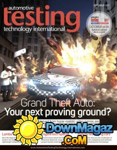 Automotive Testing Technology International - 09.2017 Automotive Testing Technology International - 09.2017