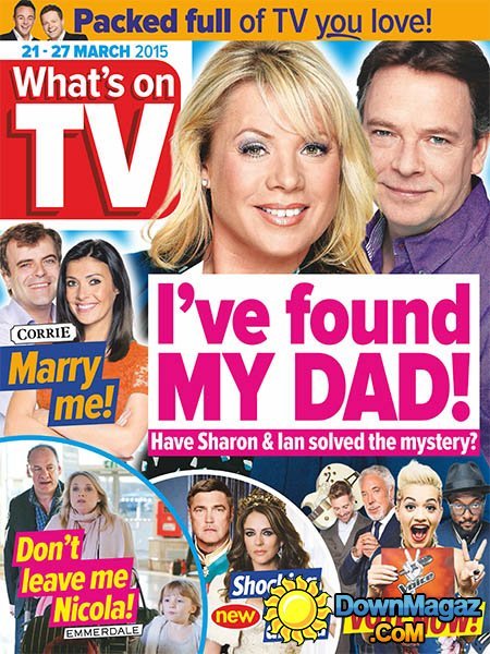 What's on TV - 21 March 2015 What's on TV - 21 March 2015