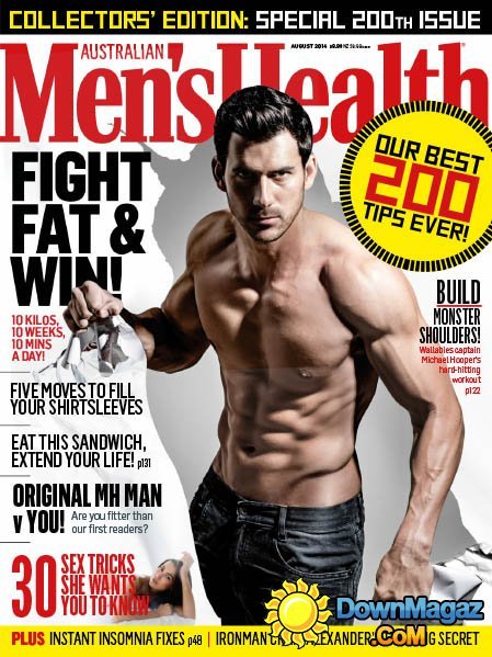 Men's Health Australia - August 2014 Men's Health Australia - August 2014