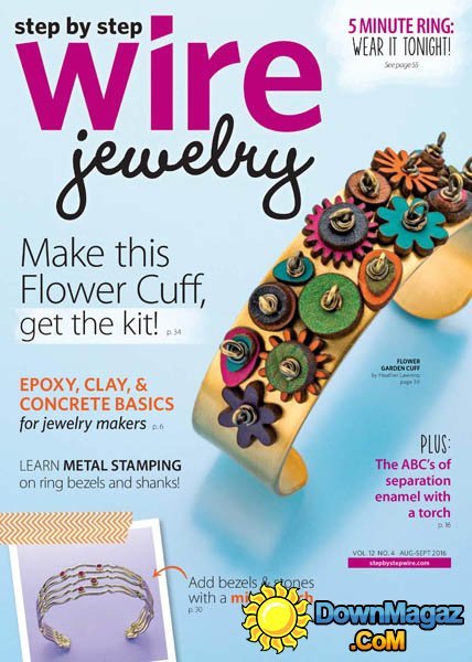 Step by Step Wire Jewelry - August - September 2016 Step by Step Wire Jewelry - August - September 2016