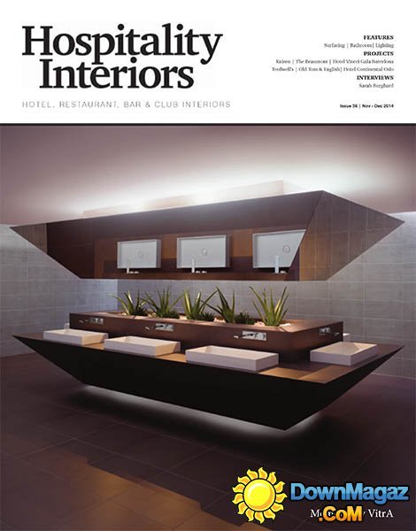 Hospitality Interiors - November/December 2014 Hospitality Interiors - November/December 2014