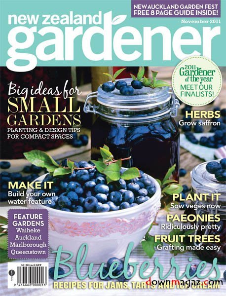 NZ Gardener - November 2011 NZ Gardener - November 2011