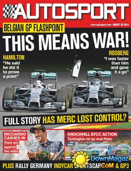 Autosport - 28 August 2014 Autosport - 28 August 2014