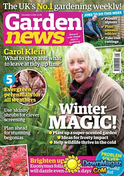 Garden News - 03.12.2016