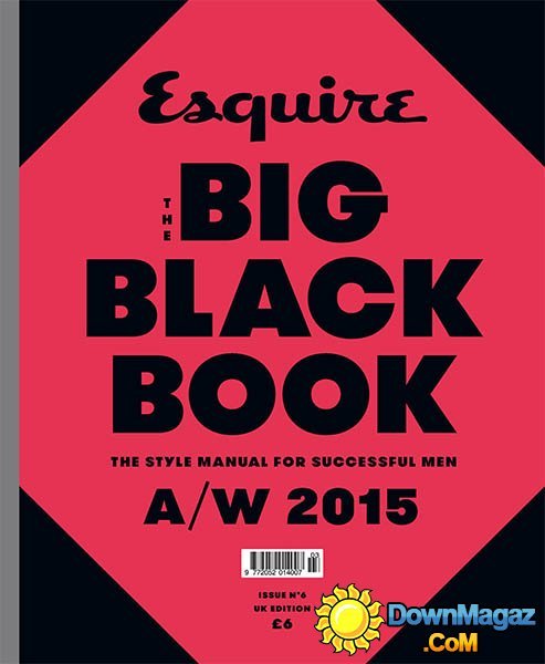 Esquire UK: The Big Black Book - Autumn/Winter 2015