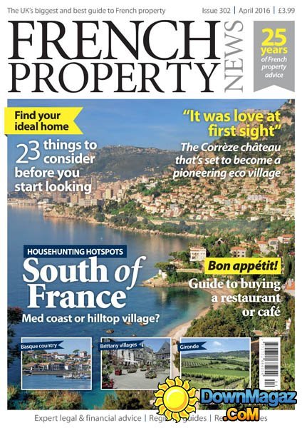 French Property News - April 2016 French Property News - April 2016