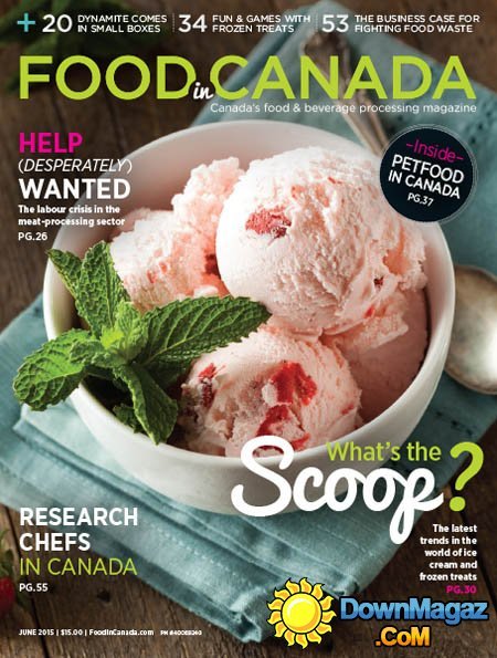 Food In Canada - June 2015 Food In Canada - June 2015