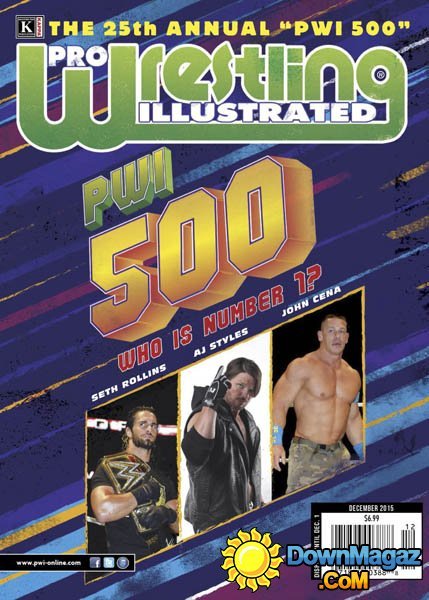 Pro Wrestling Illustrated USA – December 2015 Pro Wrestling Illustrated USA – December 2015
