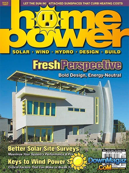 Home Power #158 - December 2013 - January 2014 Home Power #158 - December 2013 - January 2014