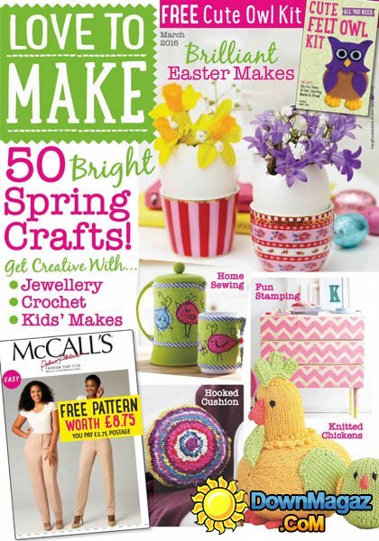 Love to make with Woman's Weekly - March 2016 Love to make with Woman's Weekly - March 2016