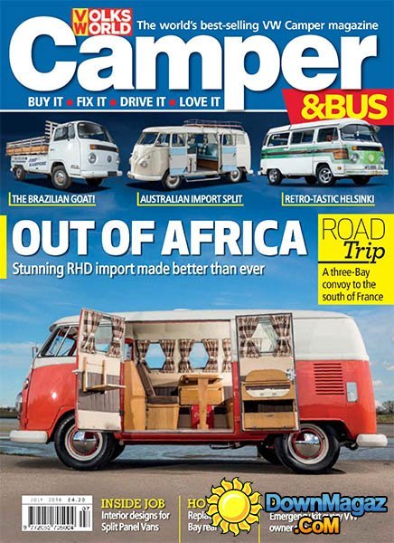 VW Camper & Bus - July 2016 VW Camper & Bus - July 2016