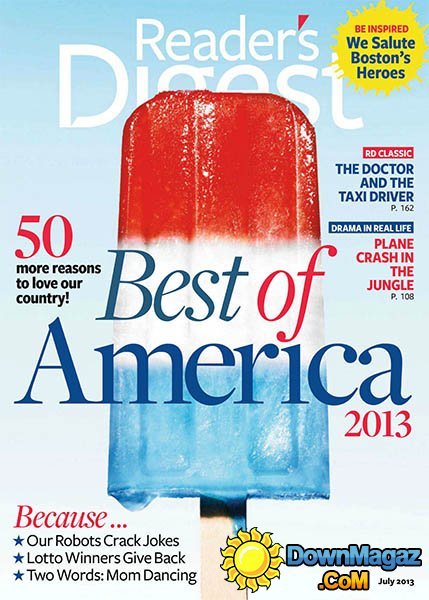 Reader's Digest USA - July 2013 Reader's Digest USA - July 2013