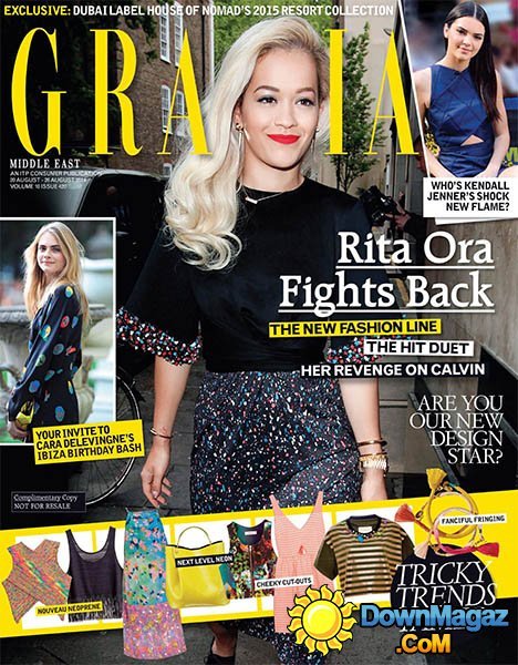 Grazia Middle East - 20 August 2014 Grazia Middle East - 20 August 2014