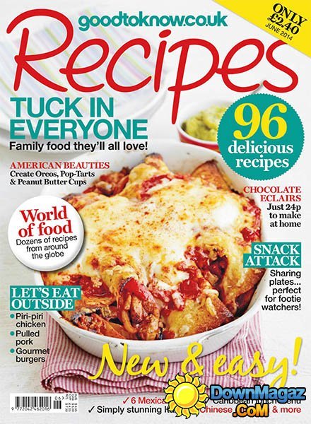 Goodtoknow Recipes - June 2014