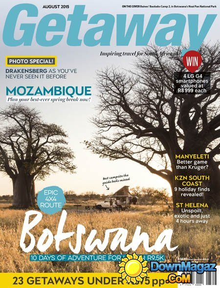 Getaway South Africa - August 2015