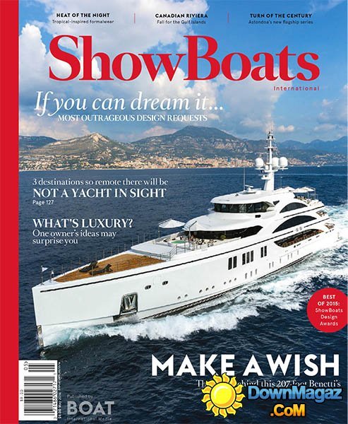 ShowBoats International - May 2016