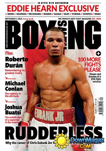 Boxing News - September 1, 2016 Boxing News - September 1, 2016