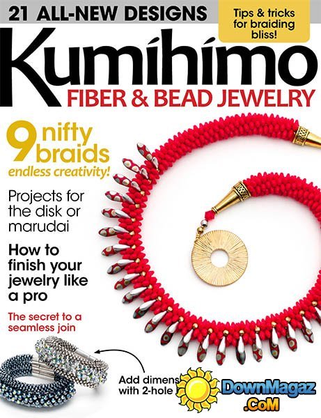 Kumihimo Fiber & Bead Jewelry - May 2016 Kumihimo Fiber & Bead Jewelry - May 2016