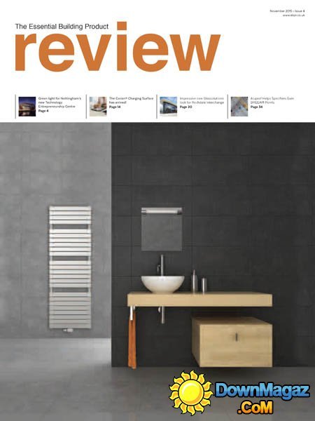 The Essential Building Product Review UK - November 2015 The Essential Building Product Review UK - November 2015