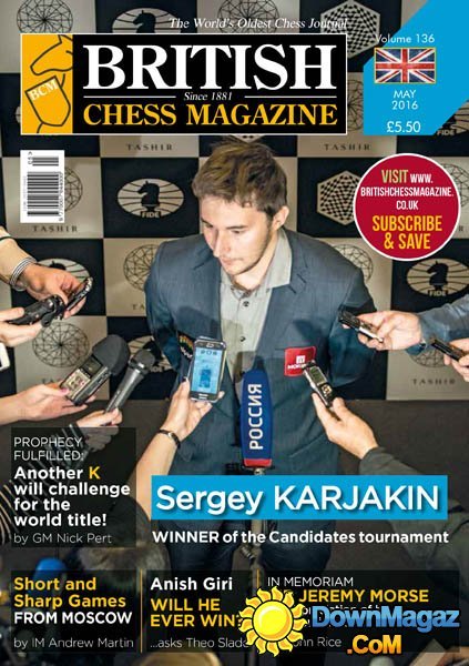 British Chess - May 2016