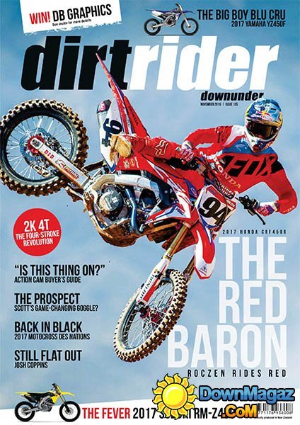 Dirt Rider Downunder - November 2016