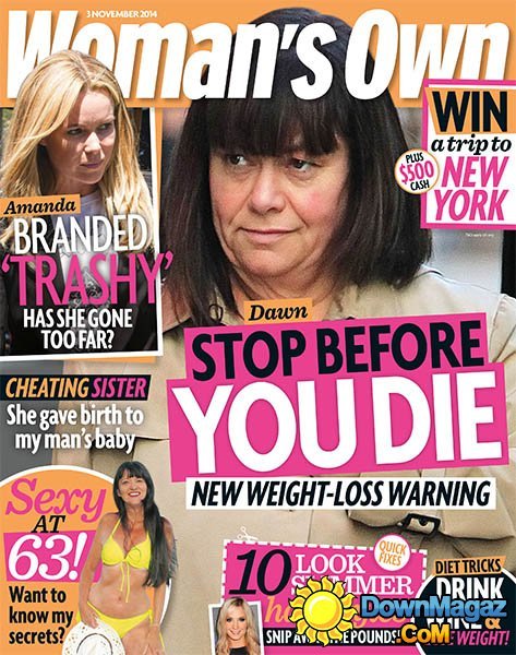 Woman's Own - 3 November 2014 Woman's Own - 3 November 2014