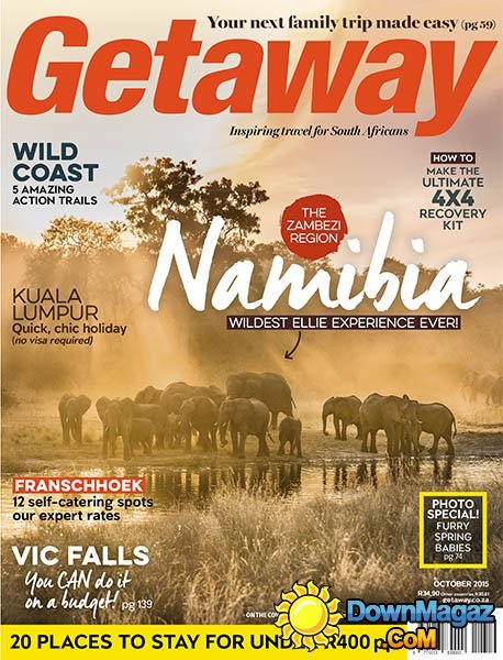 Getaway SA - October 2015 Getaway SA - October 2015