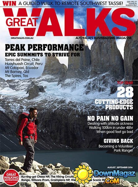 Great Walks - August - September 2016