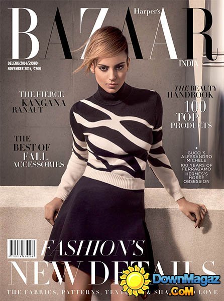 Harper’s Bazaar IN - November 2015