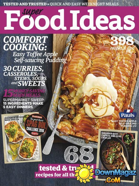 Super Food Ideas - July 2016 Super Food Ideas - July 2016