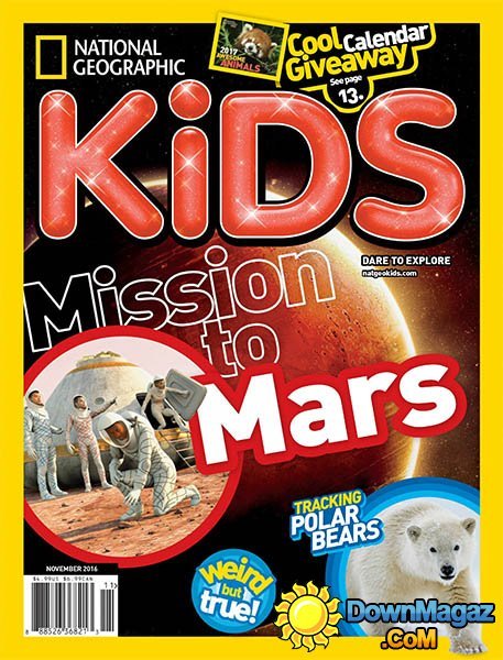 National Geographic Kids - November 2016 National Geographic Kids - November 2016