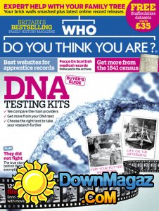 Who Do You Think You Are - 05.2017 Who Do You Think You Are - 05.2017