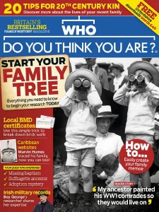 Who Do You Think You Are? - 08.2018 Who Do You Think You Are? - 08.2018