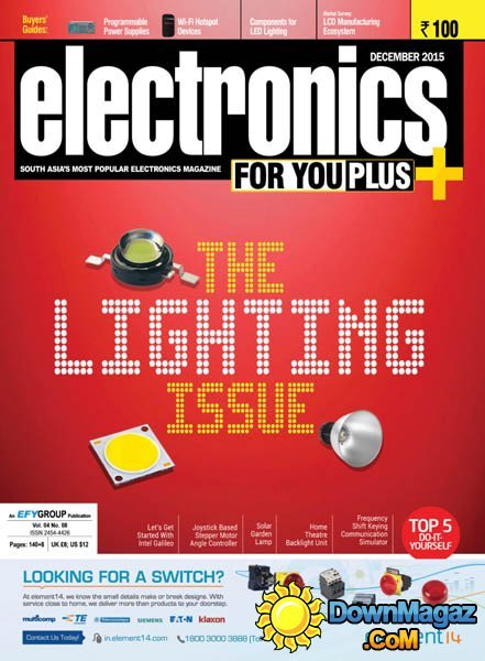 Electronics For You IN - December 2015