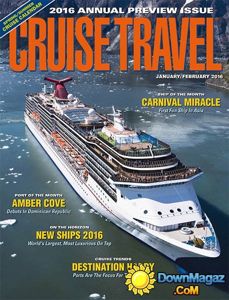 Cruise Travel USA - January/February 2016 Cruise Travel USA - January/February 2016