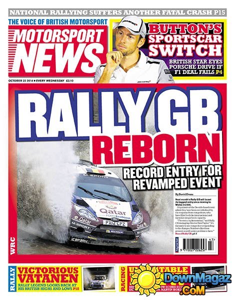 Motorsport News - 23 October 2014 Motorsport News - 23 October 2014