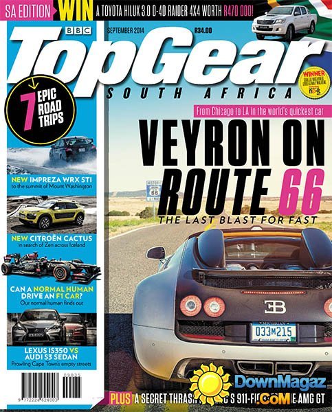 BBC Top Gear South Africa - September 2014