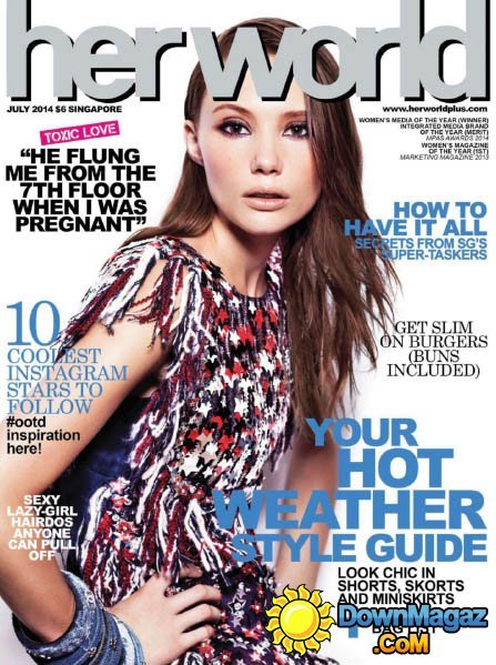 Her World Singapore - July 2014