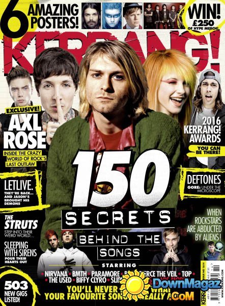 Kerrang! - 9 April 2016 Kerrang! - 9 April 2016