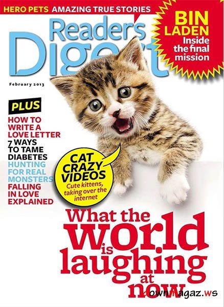Reader's Digest Australia - February 2013 Reader's Digest Australia - February 2013