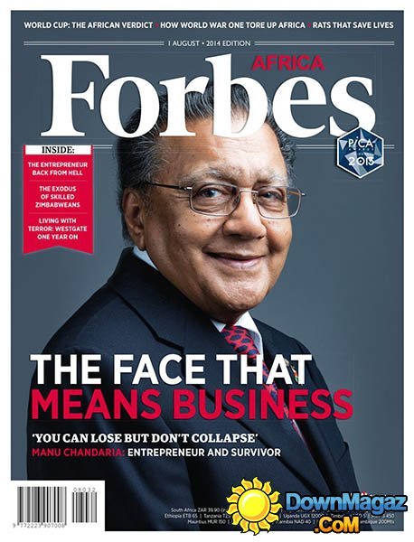 Forbes Africa – August 2014 Forbes Africa – August 2014