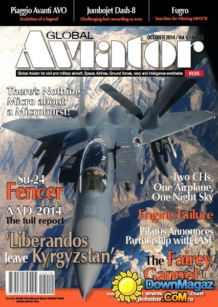 Global Aviator South Africa - October 2014