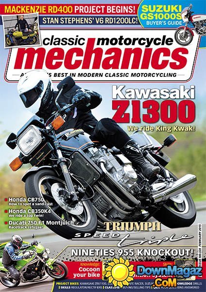 Classic Motorcycle Mechanics - February 2015 Classic Motorcycle Mechanics - February 2015