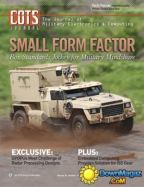 COTS Journal - November 2013 COTS Journal - November 2013