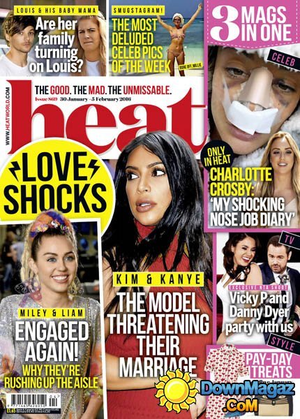 Heat UK - 30 January 2016 Heat UK - 30 January 2016