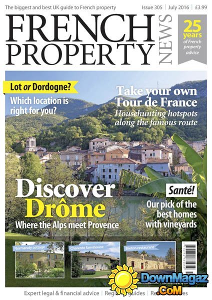 French Property News - July 2016 French Property News - July 2016