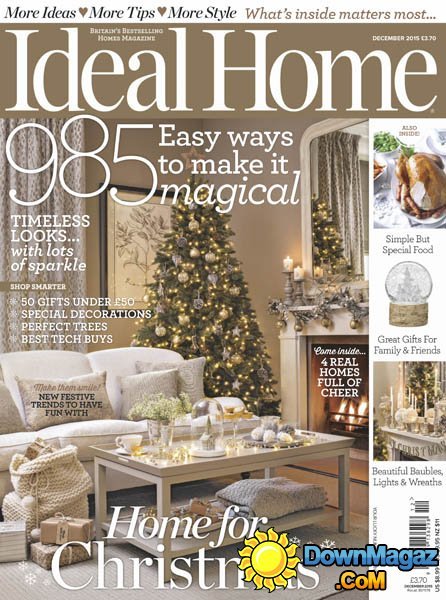 Ideal Home UK – December 2015 Ideal Home UK – December 2015